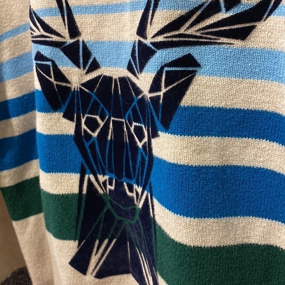 Cat & Jack Deer Sweater EUC - Picture 5 of 9